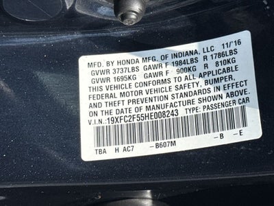 2017 Honda Civic LX
