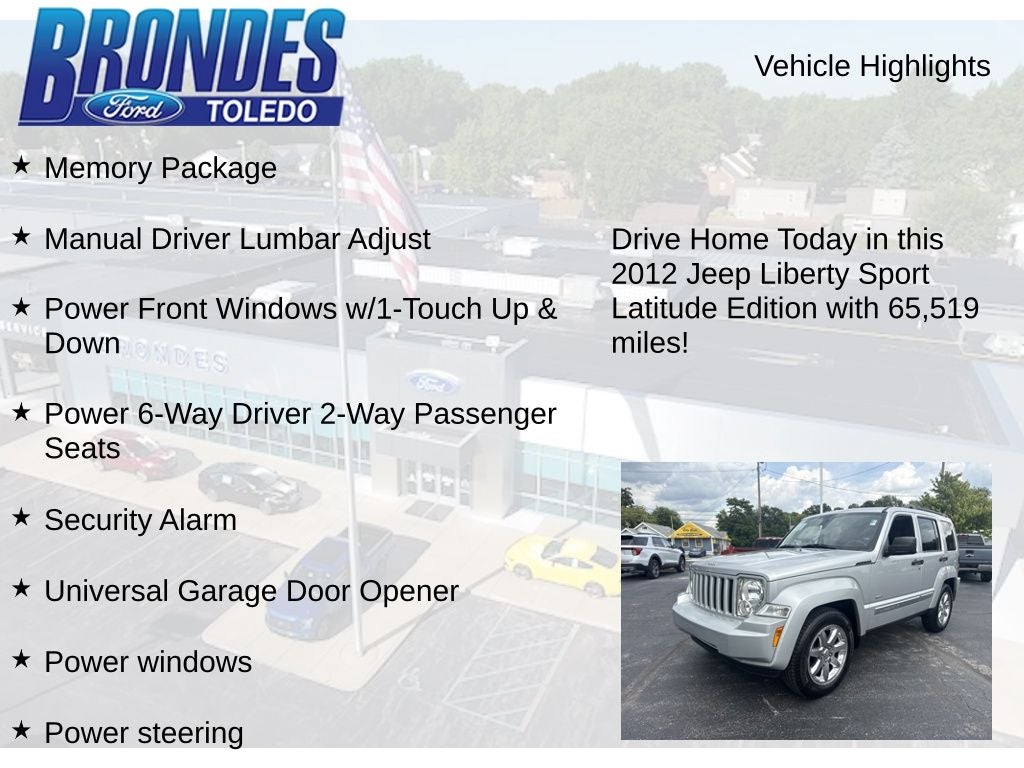 2012 Jeep Liberty Sport