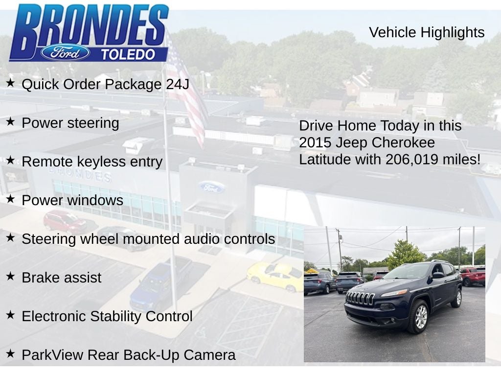 2015 Jeep Cherokee Latitude