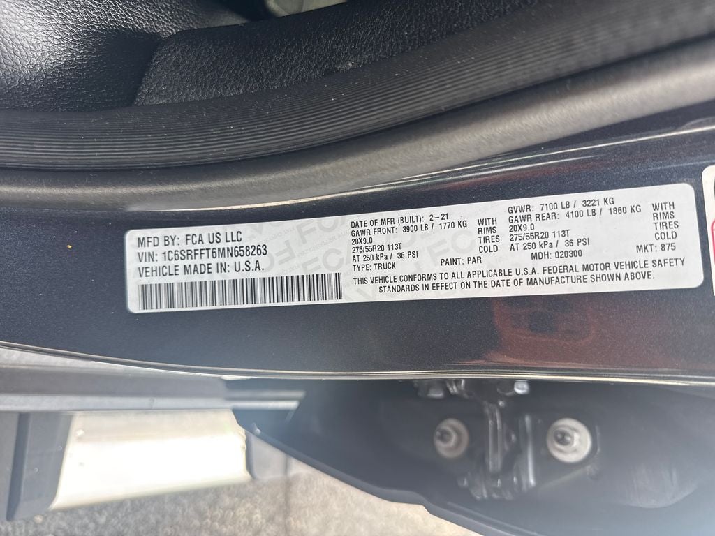 2021 RAM 1500 Big Horn/Lone Star