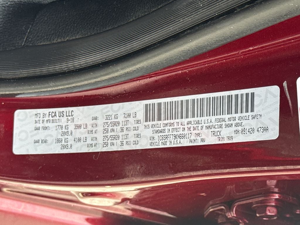2019 RAM 1500 Big Horn/Lone Star