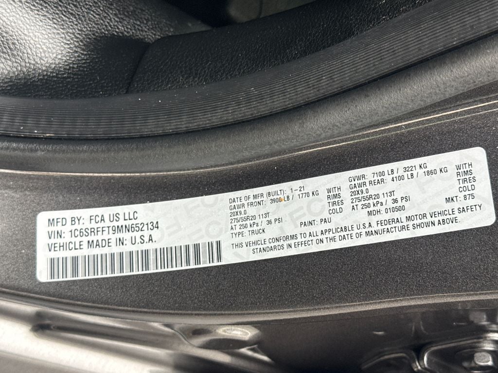 2021 RAM 1500 Big Horn/Lone Star