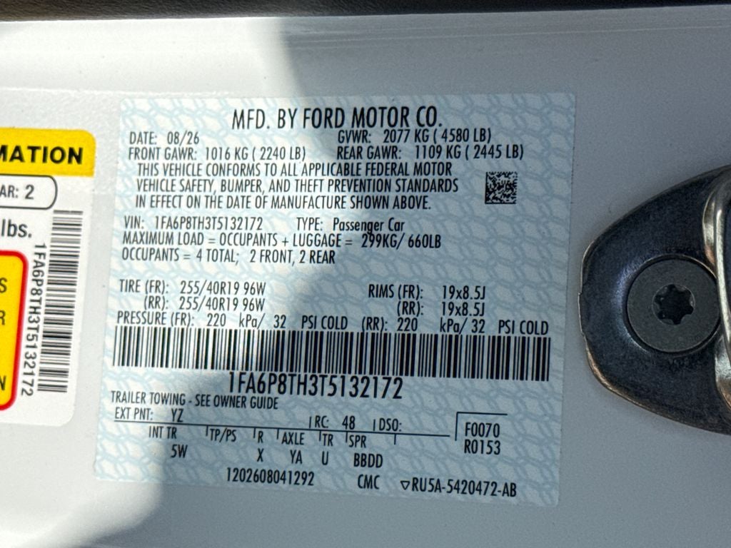 2026 Ford Mustang EcoBoost Premium