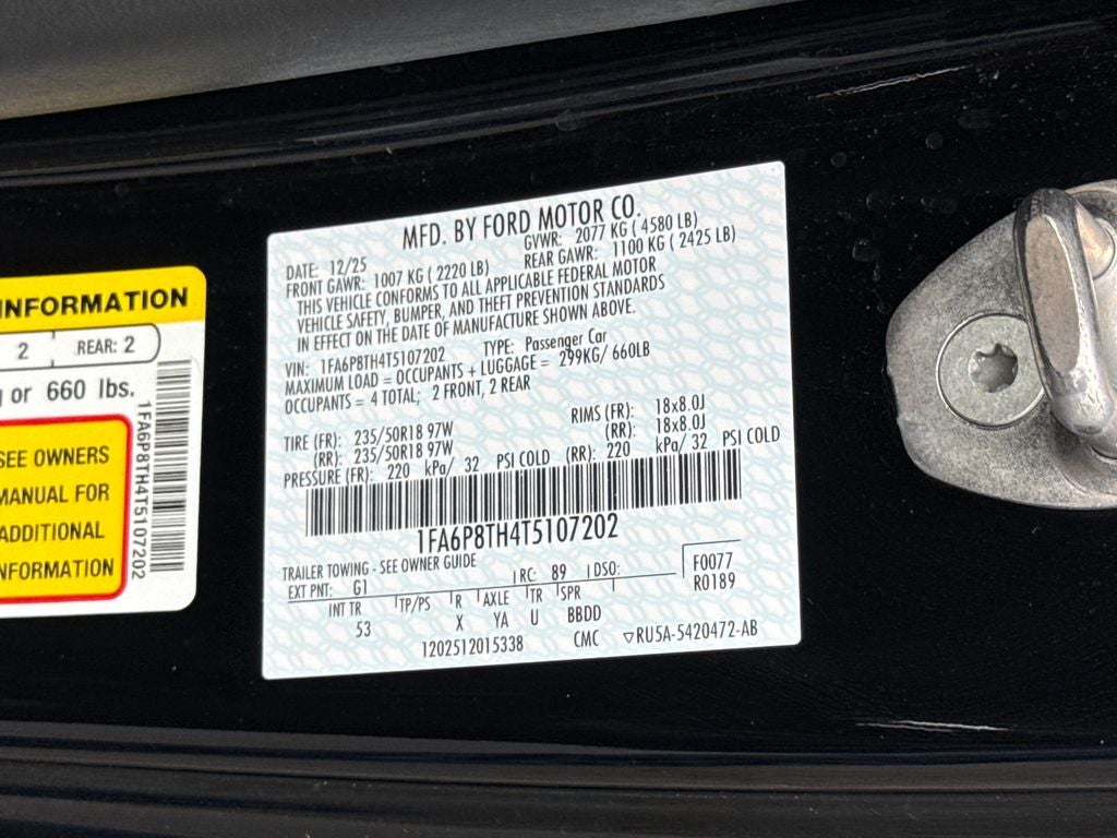 2026 Ford Mustang EcoBoost Premium