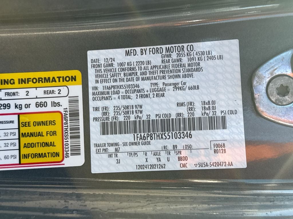 2025 Ford Mustang EcoBoost Premium