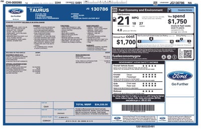2018 Ford Taurus SEL