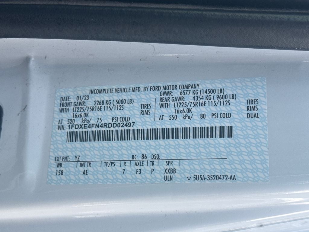 2024 Ford E-450SD Base