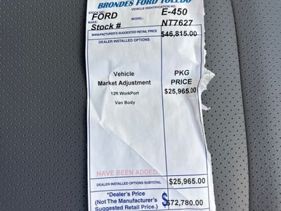 2026 Ford E-450SD Base