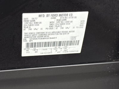 2017 Ford Explorer XLT