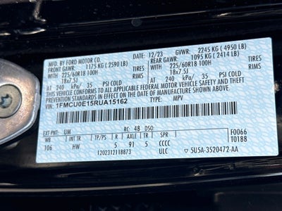 2024 Ford Escape Plug-In Hybrid Base