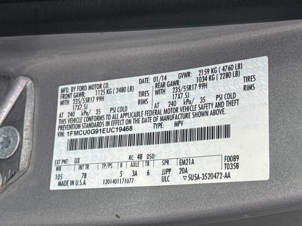 2014 Ford Escape SE