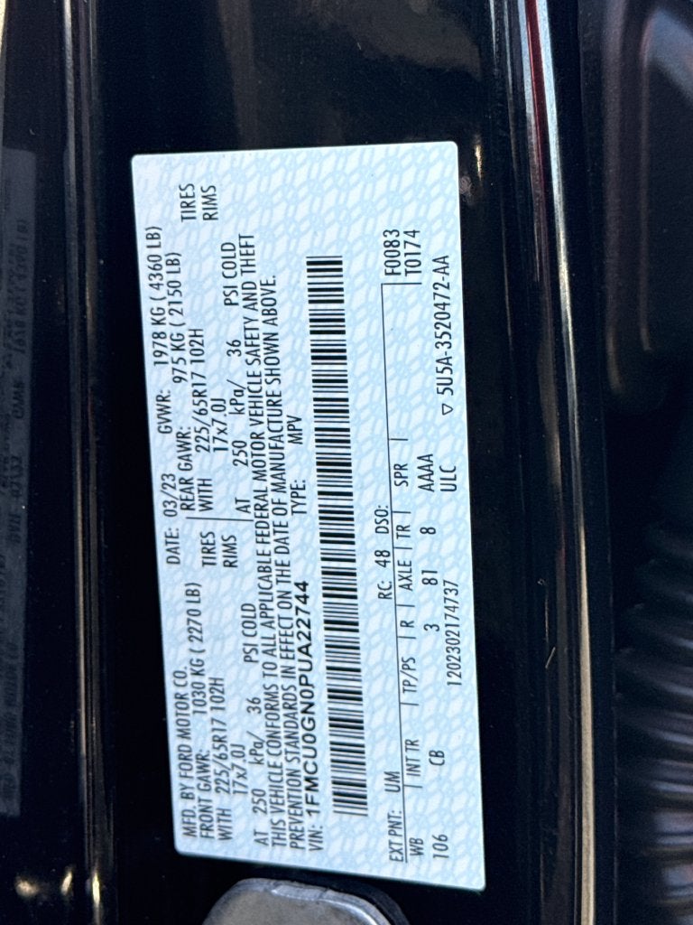 2023 Ford Escape Active