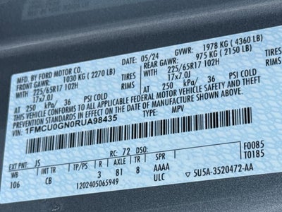 2024 Ford Escape Active