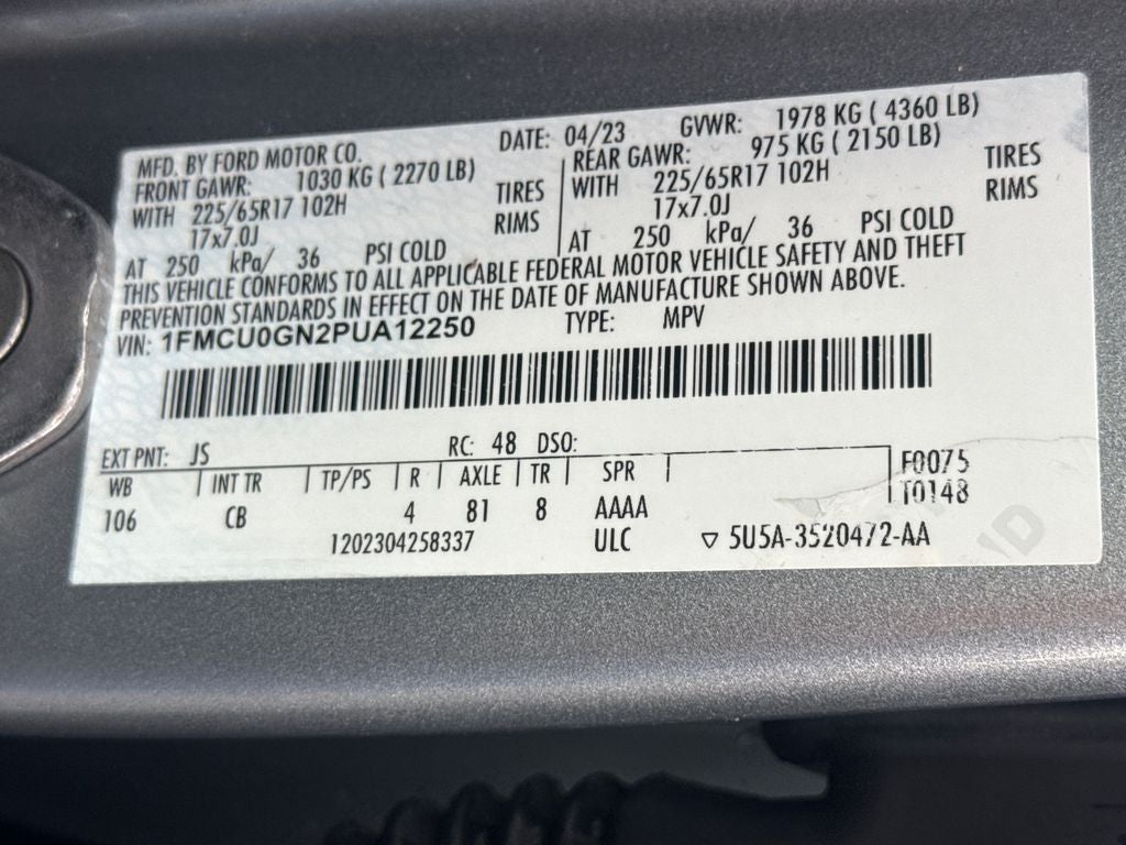 2023 Ford Escape Active