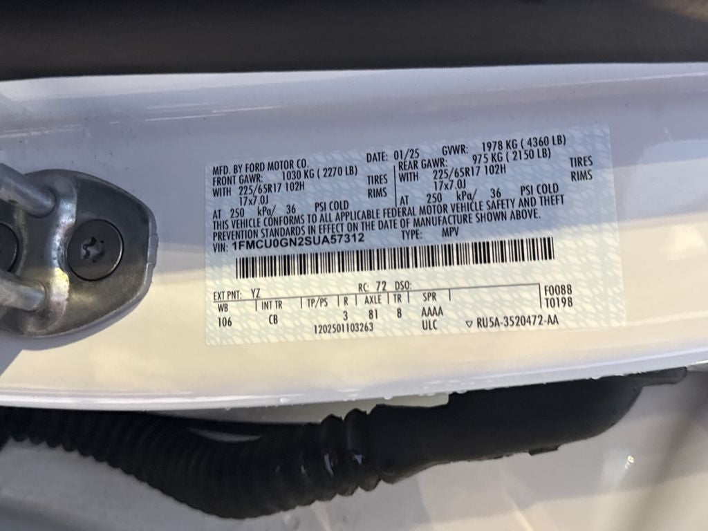 2025 Ford Escape Active