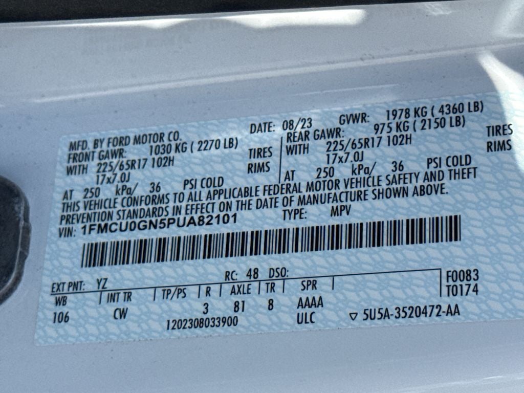 2023 Ford Escape Active