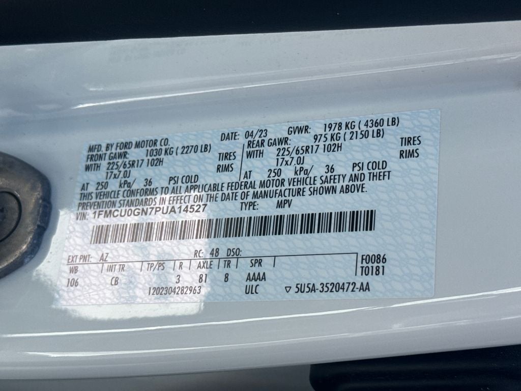 2023 Ford Escape Active