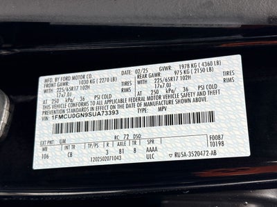 2025 Ford Escape Active