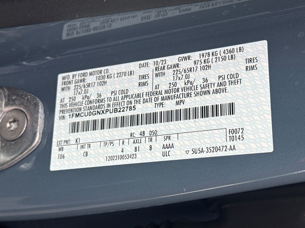 2023 Ford Escape Active