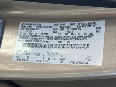 2017 Ford Escape Titanium