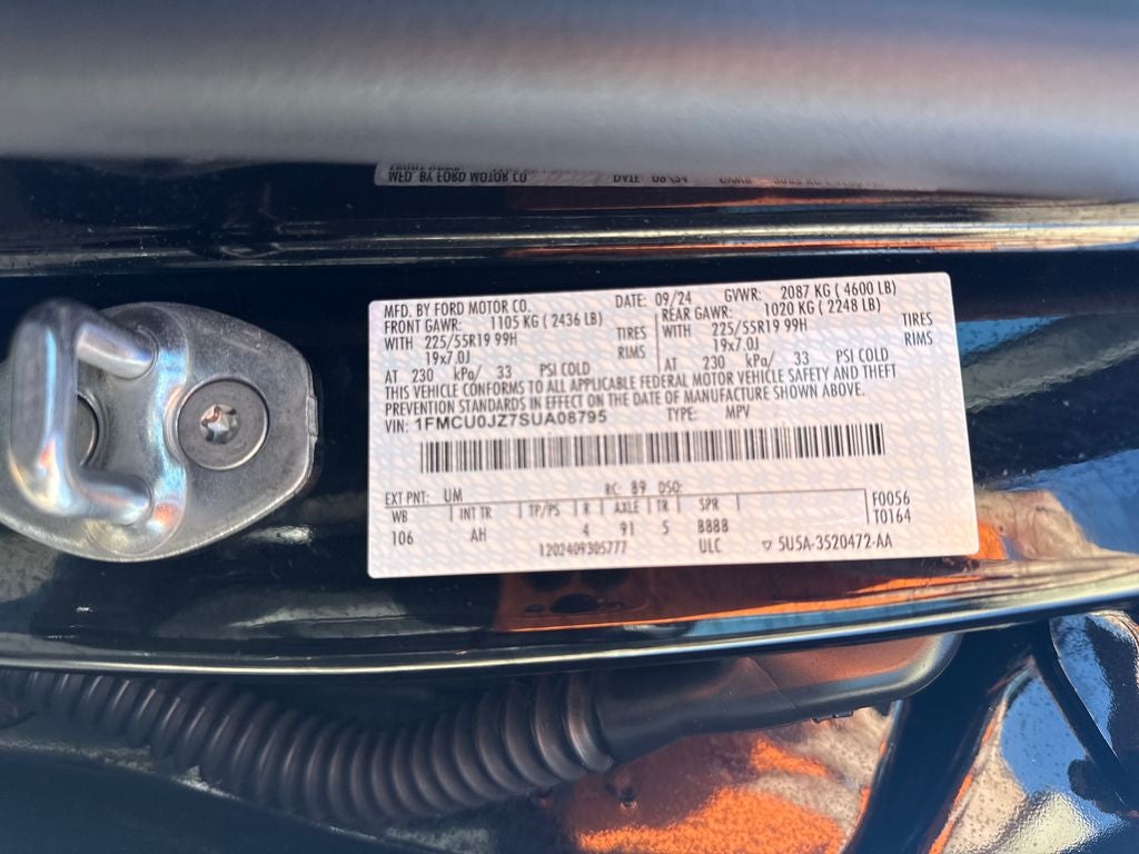 2025 Ford Escape Hybrid Platinum