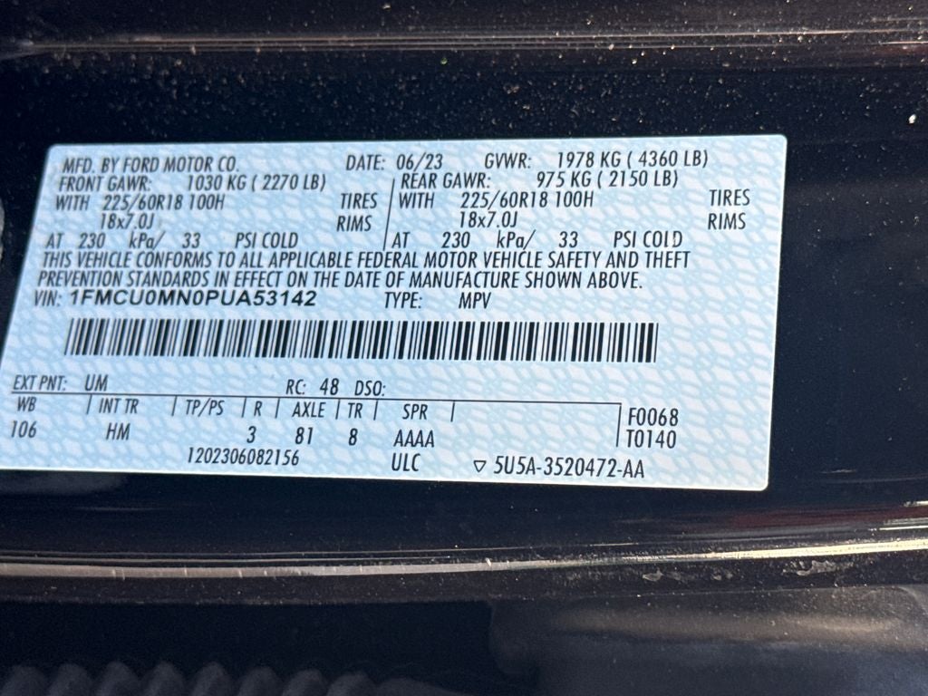 2023 Ford Escape ST-Line
