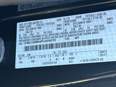 2023 Ford Escape ST-Line