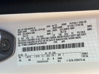 2023 Ford Escape ST-Line