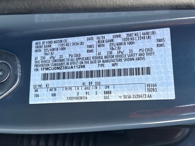 2025 Ford Escape Hybrid ST-Line