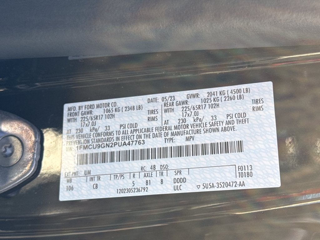 2023 Ford Escape Active