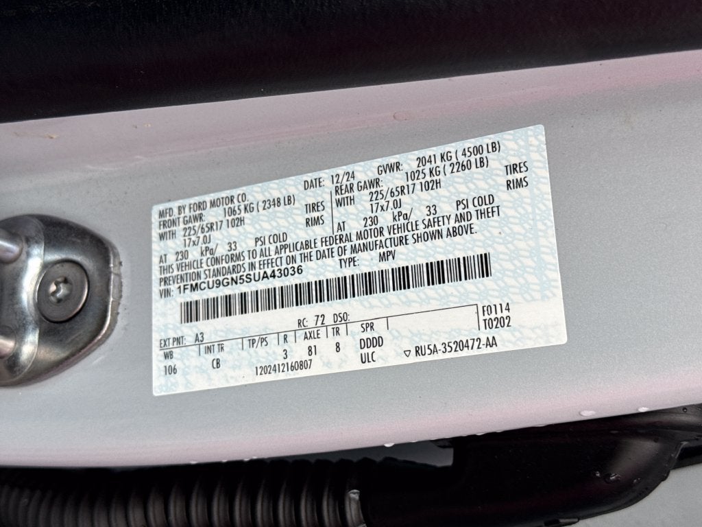 2025 Ford Escape Active