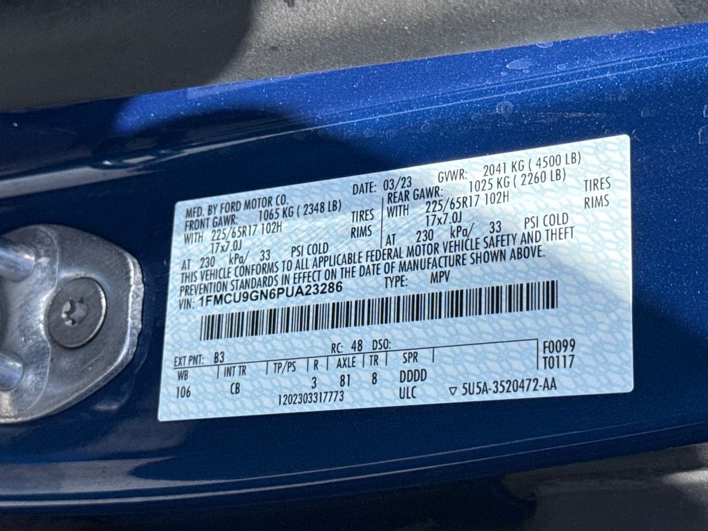 2023 Ford Escape Active