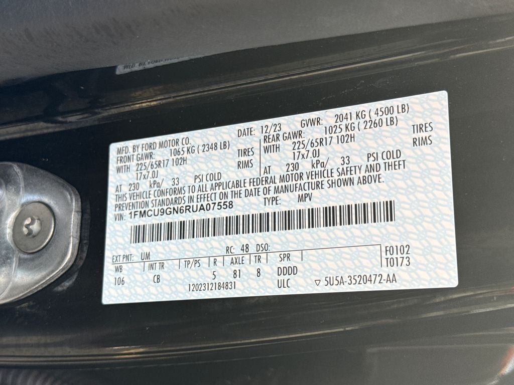 2024 Ford Escape Active