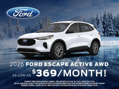 2026 Ford Escape Active