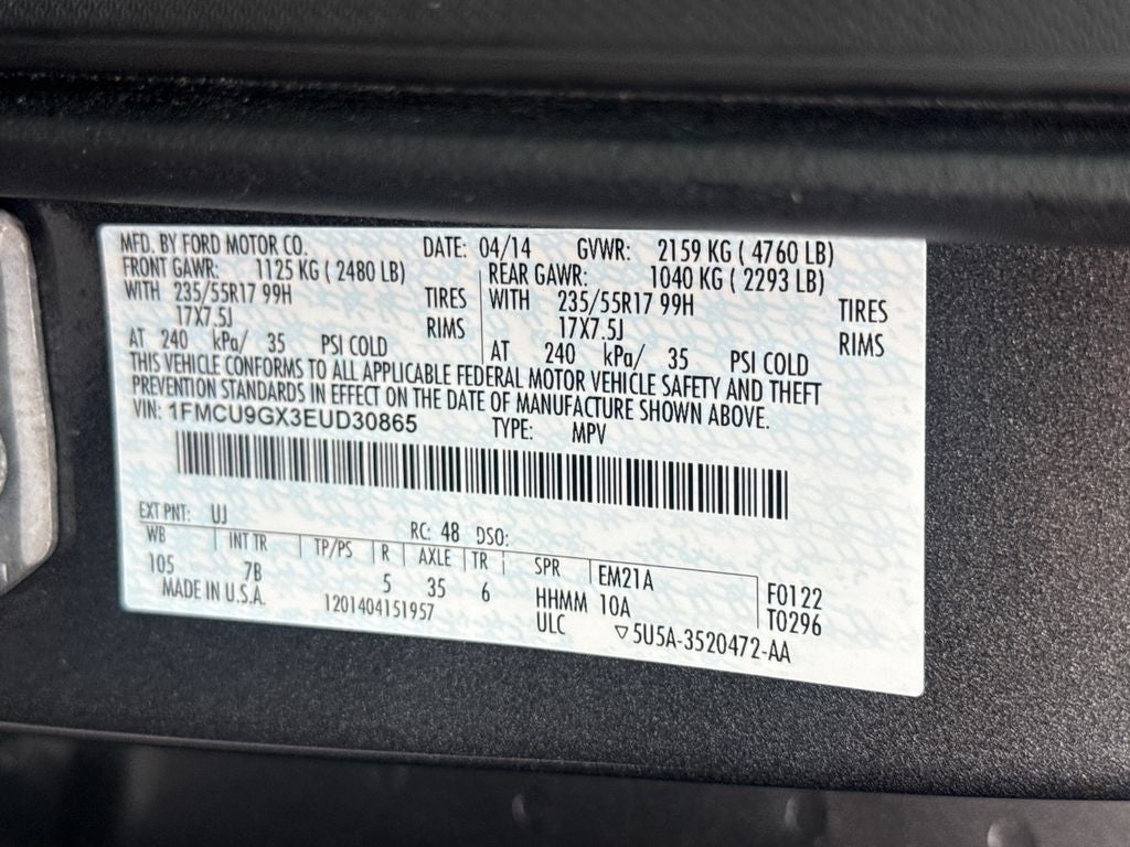 2014 Ford Escape SE