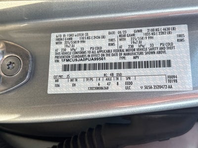 2023 Ford Escape Platinum