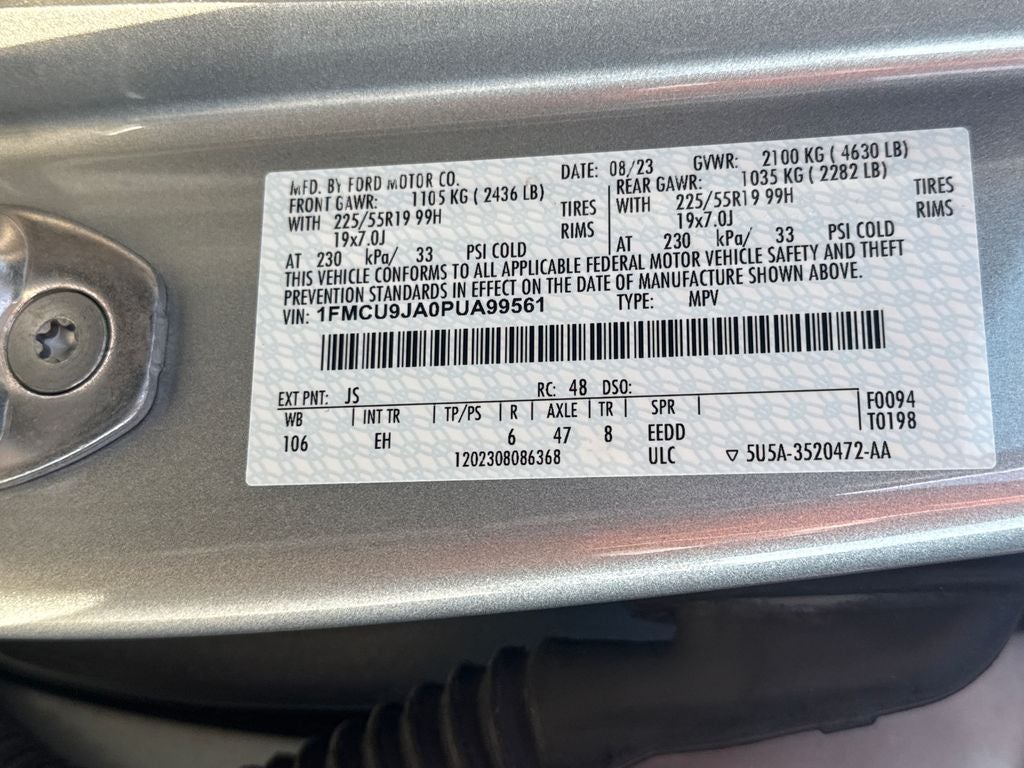 2023 Ford Escape Platinum