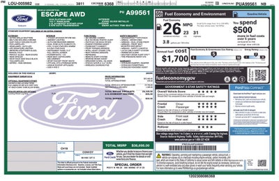 2023 Ford Escape Platinum