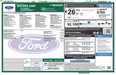 2024 Ford Escape Platinum