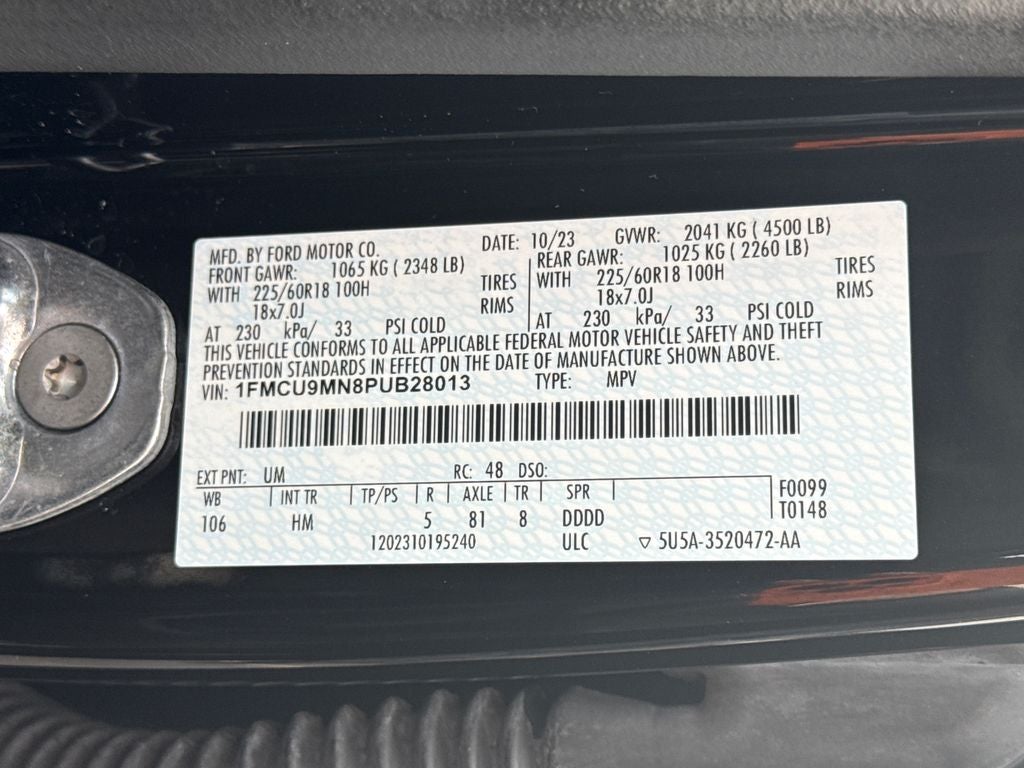 2023 Ford Escape ST-Line