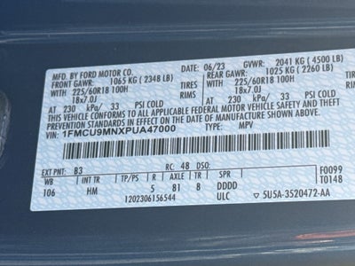 2023 Ford Escape ST-Line
