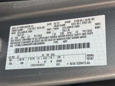 2023 Ford Escape ST-Line Select