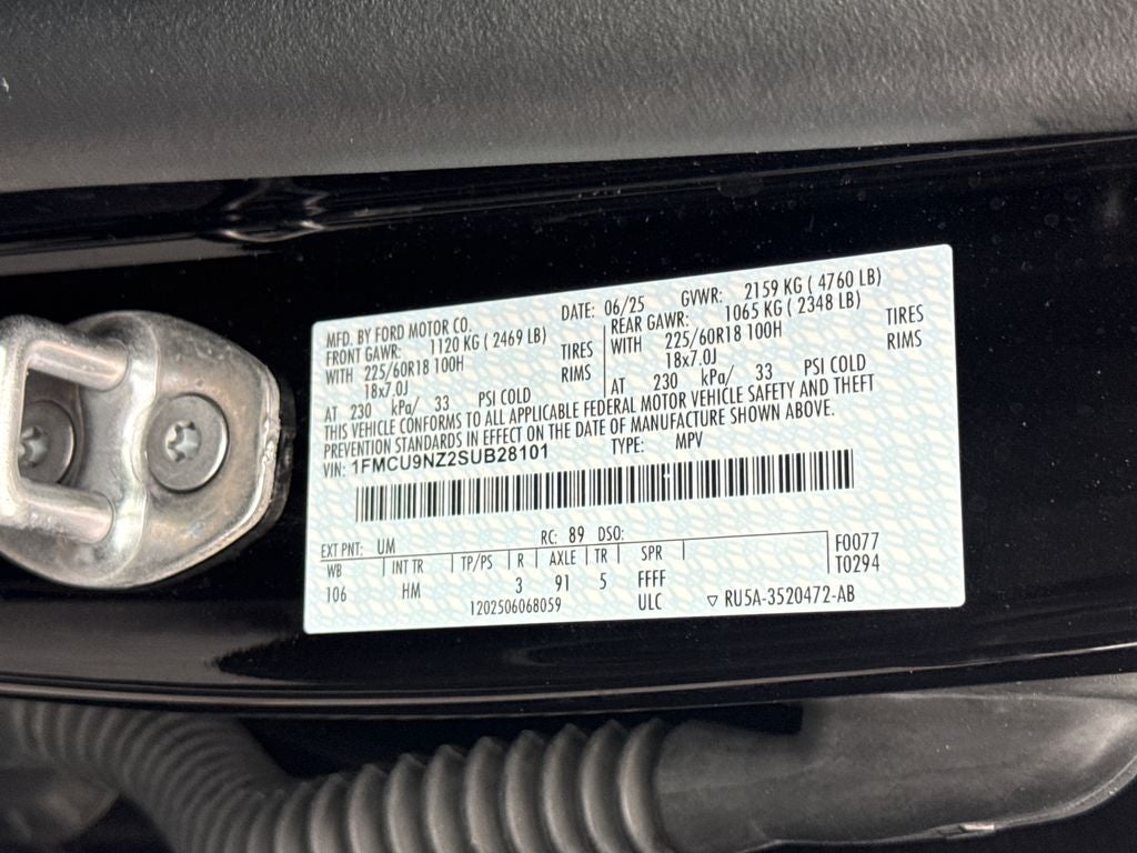 2025 Ford Escape Hybrid ST-Line Select