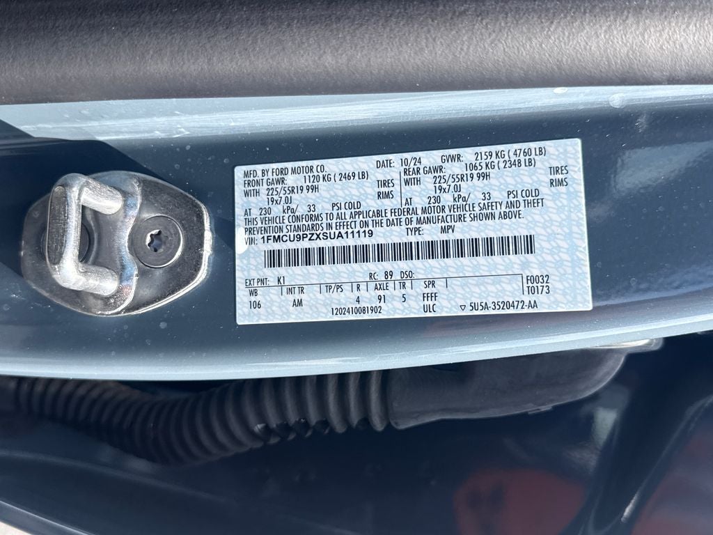 2025 Ford Escape Hybrid ST-Line Elite