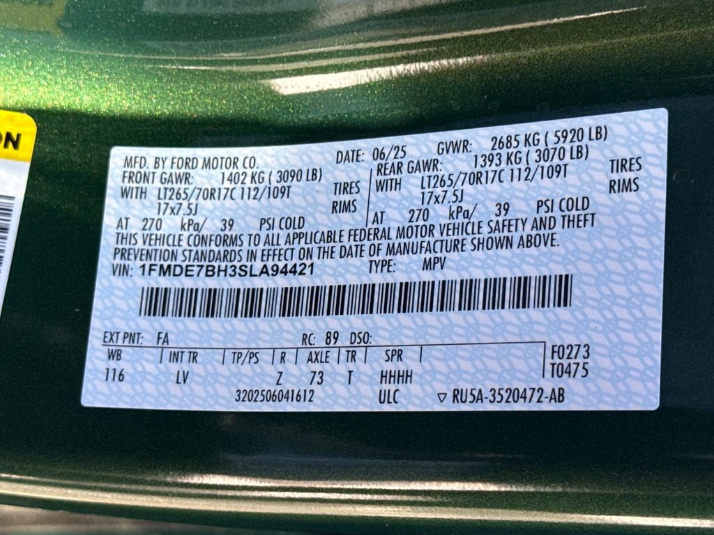 2025 Ford Bronco Big Bend