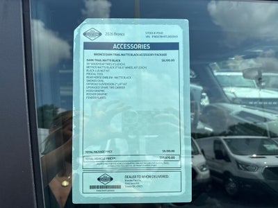 2026 Ford Bronco Big Bend