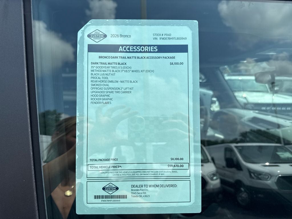 2026 Ford Bronco Big Bend