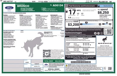 2024 Ford Bronco Wildtrak