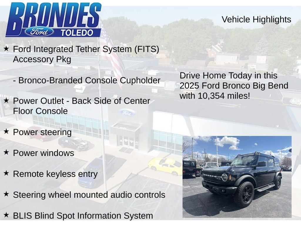 2025 Ford Bronco Big Bend