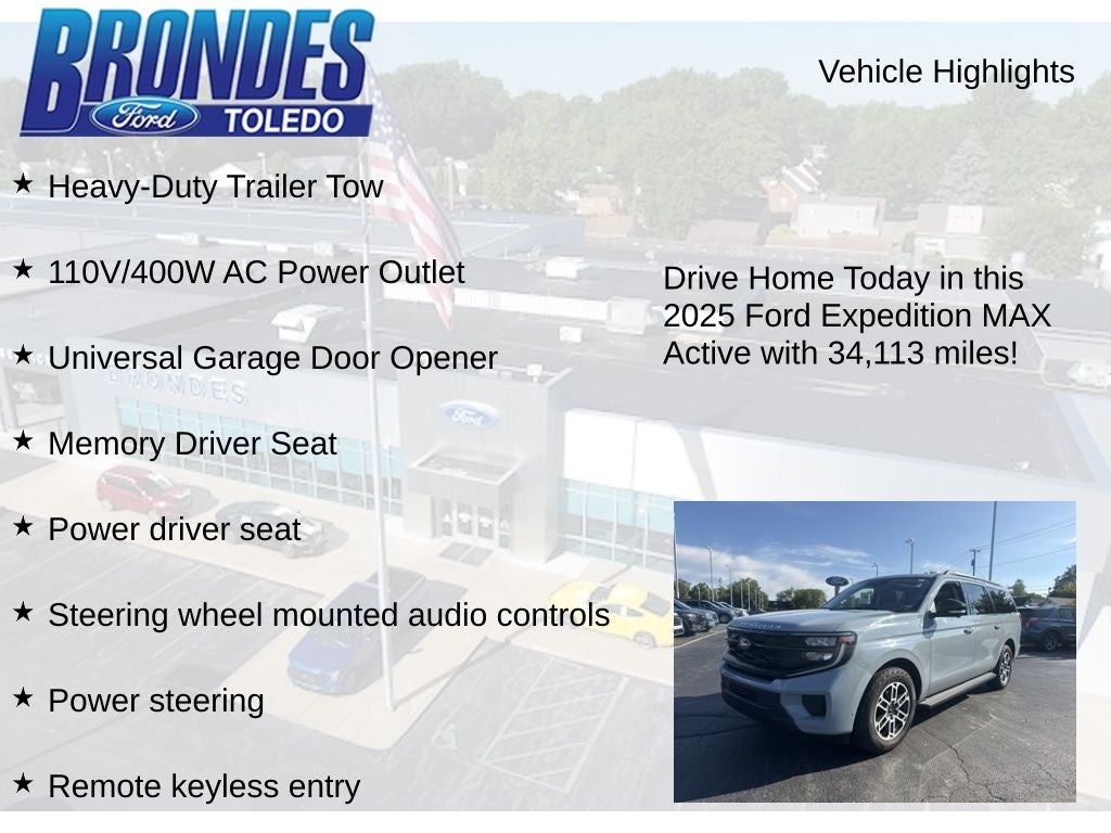 2025 Ford Expedition Max Active